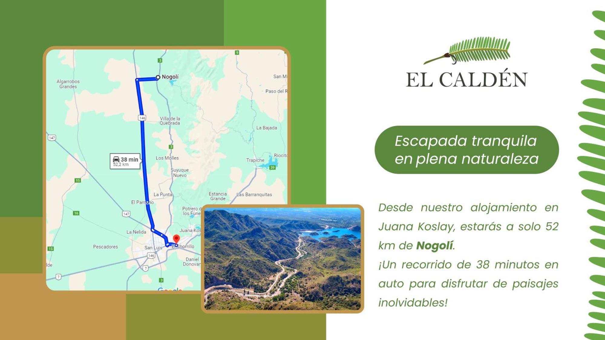 Departamento El Calden San Luis * Juana Koslay